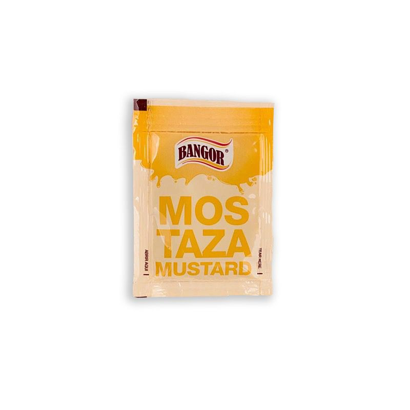 MOSTAZA EN MONODOSIS 1/(PACK 2 X 500un) de 6gr.